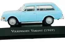 Miniatura Vw Variant 1600 1969 1:43 Clássicos Nacionais 