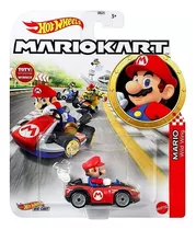 Hotwheels Mario Kart Mario Wild Wing  Escala 1/64 Mattel Color Rojo