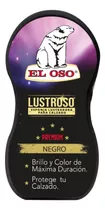 Cepillo Esponja El Oso Lustradora Calzado Premium Negro