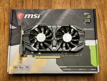 Msi Geforce Gtx 1050 Ti 4gb Gddr5