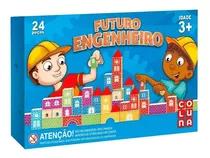 Blocos De Montar Futuro Engenheiro 24 Peças Coluna