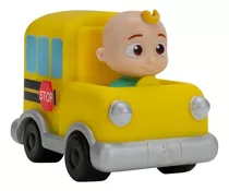 Cocomelon - Mini Veiculos - Ônibus Escolar Amarelo