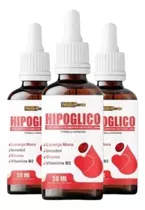 3 Hipoglico Gotas Original Premium 30ml - Envio Em 24 Horas