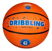 Balon De Basquet #6 - Drb Color Naranja Claro