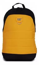 Mochila Cat Bonnie Color Amarillo Diseño De La Tela Liso