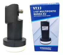 Lnbf Multiponto Ku Visiontec Antena Parabólica Predial Vt33