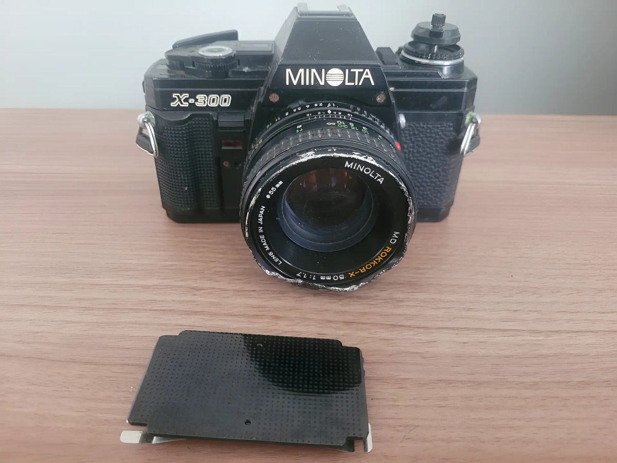 Minolta Srt 303 Camera Fotografica | Mercado Livre
