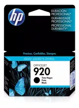 Cartucho Hp 920 Original Cd971al Black - Hp 6000 6500