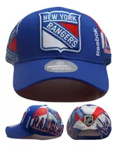 Gorra Ajustable Estructurada Oficial Playoffs Nhl New York