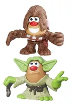 Señor Cara De Papa Star Wars Chewbacca & Yoda