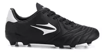 Botines De Fútbol Topper San Ciro V Color Negro Con Suela Fg Apto Césped Natural Firme Hombre 37 Ar