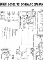 Esquema Sansui G3500 G 3500 G 301   Em Pdf Alta Resoluçã