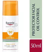 Eucerin Sun Oil Control Protector Solar Facial Toque Seco Fps 50 X 50 Ml
