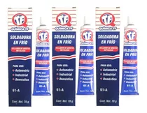 Soldadura En Frio Sella Grietas Metalicas Quimica Tf 70g 3pz