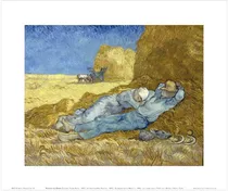 Lamina Fine Art La Siesta Van Gogh 55x60 Myc