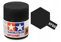 Tinta Acrílica Mini Xf-69 Preto Otan (10 Ml) - Tamiya 81769