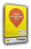 Pegamento Weber Porcelanato Flex X 30 Kg 