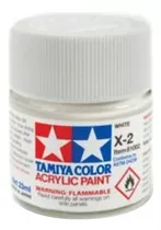 Pintura Tamiya X-2 Blanco White X2 Acrilica 23 Ml. Modelismo