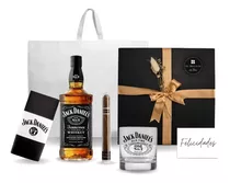 Regalo Jack Daniels + Puro + Vaso + Chocolate