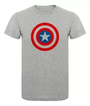 Remera Estampada Sublimada Capitán America K057