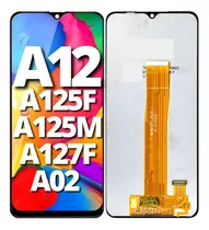 Modulo Pantalla Para Samsung A12 A125 A02 A127 Display Touch