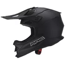 Casco Para Motos Virtus Solid Matt Black Xl