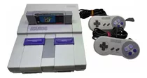 Consola Super Nintendo | Con Juego Mario World Y 2 Controles