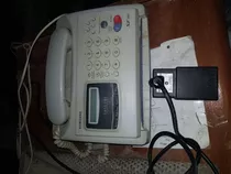 Fax Tel. Samsung Perfecto Estado, Completo Con Cables Y Adap