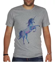 Remera De Hombre Unicornio Carrusel Caballito Parque