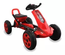 Prinsel Rally Go Kart Carro De Pedales Para Niños Rojo