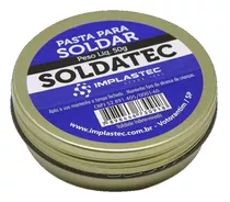 Pasta De Solda Fluxo Pasta Soldatec 50g Implastec