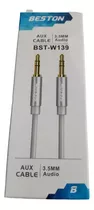 Cable Auxiliar Audio Jack 3.5mm Conector Dispositivos 1 A 1