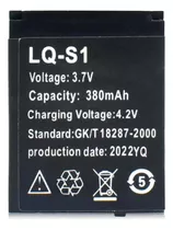 Bateria Para Smart Watch Lq-s1 B-s1 Hlx-s1 Dz09 Dj-09 W8 A1