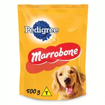 Petisco Para Cães Adultos Recheio Carne Pedigree Marrobone Pouch 500g