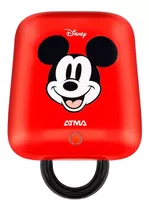 Waflera Sandwichera Atma Disney 2 En 1 Ws027drn Color Rojo