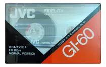 Cassette Audio Jvc G1-60an 60min Casete Cinta Virgen Blanco