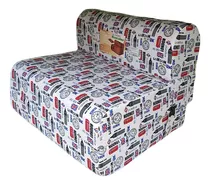 Sillón / Sofá Cama 65 Cm London Chico D18 Incal