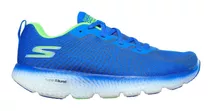 Championes Skechers Maxroad 4+  De Hombre Azul