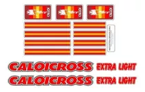 Adesivos Para Caloicross Extra Light 1983 Vermelho