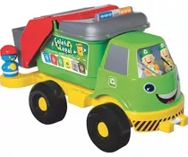 Caminhão De Coleta Seletiva Grande - Merco Toys Solapa 