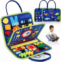 Tablero Montessori Sensorial Busy Board Para Niños De 1 2