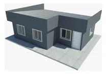 Vivienda Industrializada Estilo Minimalista 2 Dor 36 M2