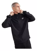 Campera Reebok Training Hombre Woven Tracktop Negra