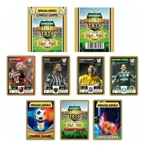 Futebol Brasileiraõ 1000 Cartas = 250 Envelope Cards Carta
