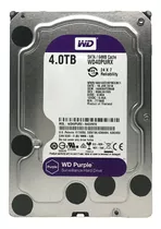 Disco Rígido 4tb Wd Purple Pc Seguridad Dvr Nvr Sata Calidad