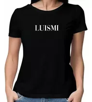 Remera Luis Miguel-luismi- Mujer Estampada-algodon Premium