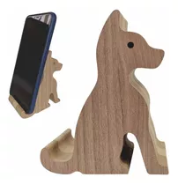 Suporte Para Celular Smartphone Base Home Office Cachorro