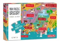 Maxi Puzzle - Mapa De Uruguay - Didacta - Vamos A Jugar