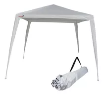 Importway Iwgzm-240br Gazebo 3m X 2,40m Para Camping Aço Cor Branco