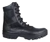 Bota Premium Táctico Borcego Cuero Flor Policía Paintball